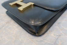 將圖片載入圖庫檢視器 HERMES/エルメス コンスタンス24 ボックスカーフ ブラック 〇P刻印 ショルダーバッグ 700090176