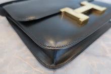 將圖片載入圖庫檢視器 HERMES/エルメス コンスタンス24 ボックスカーフ ブラック 〇P刻印 ショルダーバッグ 700090176
