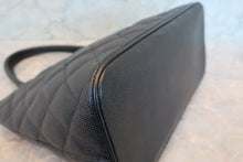 画像をギャラリービューアに読み込む, CHANEL/シャネル 復刻トート キャビアスキン ブラック/ゴールド金具 トートバッグ 700100246