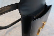 將圖片載入圖庫檢視器 HERMES/エルメス コンスタンス24 ボックスカーフ ブラック 〇P刻印 ショルダーバッグ 700090176