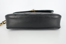 将图片加载到图库查看器,CHANEL/香奈儿 Vicolore 大号经典双C 链条包 羊皮 Black/Gold hardware(黑色/金色金属) 肩背包 800100053