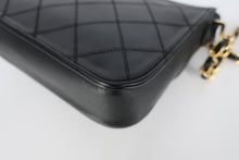 将图片加载到图库查看器,CHANEL/香奈儿 Vicolore 大号经典双C 链条包 羊皮 Black/Gold hardware(黑色/金色金属) 肩背包 800100053