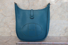 將圖片載入圖庫檢視器 HERMES/エルメス エブリン3PM トリヨンクレマンス ブルーイズミール ショルダーバッグ 700100190