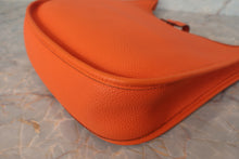 Load image into Gallery viewer, HERMES EVELYNE 1PM Togo leather Orange □G Engraving Shoulder bag 700120048