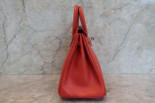Load image into Gallery viewer, HERMES BIRKIN 25 Tadlakt lether Sanguine □R Engraving Hand bag 700090204