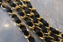 将图片加载到图库查看器,CHANEL/香奈儿 2.55 链条包 羊皮 Black/Gold hadware(黑色/金色金属) 肩背包 800020260