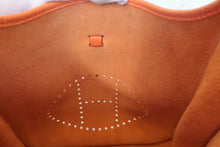 Load image into Gallery viewer, HERMES EVELYNE 1PM Togo leather Orange □G Engraving Shoulder bag 700120048