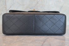 画像をギャラリービューアに読み込む, CHANEL/シャネル 中マトラッセWフラップチェーンショルダーバッグ キャビアスキン ブラック/ゴールド金具 ショルダーバッグ 800010131