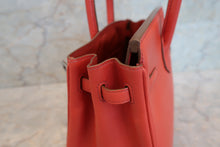 Load image into Gallery viewer, HERMES BIRKIN 25 Tadlakt lether Sanguine □R Engraving Hand bag 700090204