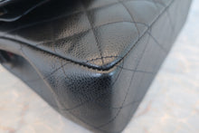 画像をギャラリービューアに読み込む, CHANEL/シャネル 中マトラッセWフラップチェーンショルダーバッグ キャビアスキン ブラック/ゴールド金具 ショルダーバッグ 800010131