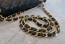 画像をギャラリービューアに読み込む, CHANEL/シャネル マトラッセWフラップWチェーンショルダーバッグ ラムスキン ブラック/ゴールド金具 ショルダーバッグ 800070050