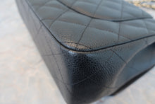 画像をギャラリービューアに読み込む, CHANEL/シャネル 中マトラッセWフラップチェーンショルダーバッグ キャビアスキン ブラック/ゴールド金具 ショルダーバッグ 800010131