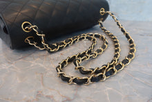画像をギャラリービューアに読み込む, CHANEL/シャネル 中マトラッセWフラップチェーンショルダーバッグ キャビアスキン ブラック/ゴールド金具 ショルダーバッグ 800010131