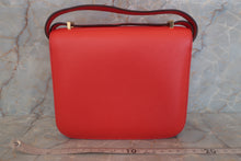 Load image into Gallery viewer, HERMES CONSTANCE3 MINI Epsom leather Rouge pivoine X Engraving Shoulder bag 500100003