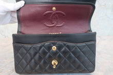 画像をギャラリービューアに読み込む, CHANEL/シャネル マトラッセWフラップWチェーンショルダーバッグ ラムスキン ブラック/ゴールド金具 ショルダーバッグ 800070050