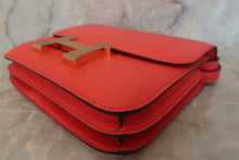 Load image into Gallery viewer, HERMES CONSTANCE3 MINI Epsom leather Rouge pivoine X Engraving Shoulder bag 500100003