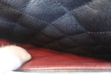 画像をギャラリービューアに読み込む, CHANEL/シャネル 中マトラッセWフラップチェーンショルダーバッグ キャビアスキン ブラック/ゴールド金具 ショルダーバッグ 800010131