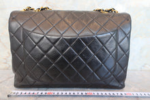 画像をギャラリービューアに読み込む, CHANEL/シャネル 中マトラッセシングルフラップチェーンショルダーバッグ ラムスキン ブラック/ゴールド金具 ショルダーバッグ 700100230