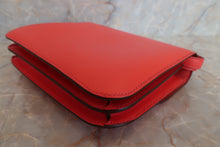 Load image into Gallery viewer, HERMES CONSTANCE3 MINI Epsom leather Rouge pivoine X Engraving Shoulder bag 500100003
