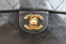 将图片加载到图库查看器,CHANEL/香奈儿 迷你CF 单盖 链条包 羊皮 Black/Gold hadware(黑色/金色金属) 肩背包 800030199