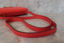 Load image into Gallery viewer, HERMES CONSTANCE3 MINI Epsom leather Rouge pivoine X Engraving Shoulder bag 500100003