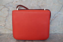 Load image into Gallery viewer, HERMES CONSTANCE3 MINI Optique Evercolor leather Capucine C Engraving Shoulder bag 700120098