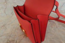 Load image into Gallery viewer, HERMES CONSTANCE3 MINI Epsom leather Rouge pivoine X Engraving Shoulder bag 500100003