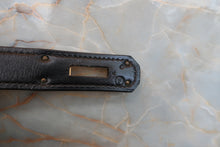 画像をギャラリービューアに読み込む, HERMES/エルメス ケリー28 ボックスカーフ ブラック 〇F刻印 ハンドバッグ 700080112