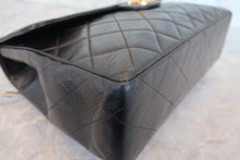 画像をギャラリービューアに読み込む, CHANEL/シャネル 中マトラッセシングルフラップチェーンショルダーバッグ ラムスキン ブラック/ゴールド金具 ショルダーバッグ 700100230