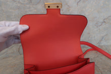 Load image into Gallery viewer, HERMES CONSTANCE3 MINI Epsom leather Rouge pivoine X Engraving Shoulder bag 500100003