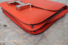 Load image into Gallery viewer, HERMES CONSTANCE3 MINI Optique Evercolor leather Capucine C Engraving Shoulder bag 700120098