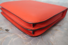 Load image into Gallery viewer, HERMES CONSTANCE3 MINI Optique Evercolor leather Capucine C Engraving Shoulder bag 700120098