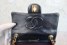 將圖片載入圖庫檢視器 CHANEL/シャネル ミニマトラッセシングルフラップチェーンショルダーバッグ ラムスキン ブラック/ゴールド金具 ショルダーバッグ 800050008