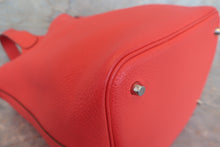 Load image into Gallery viewer, HERMES PICOTIN LOCK MM Clemence leather Rose jaipur □R Engraving Hand bag 700080181