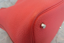 Load image into Gallery viewer, HERMES PICOTIN LOCK MM Clemence leather Bougainvillier □N Engraving Hand bag 700040216