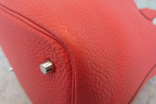 Load image into Gallery viewer, HERMES PICOTIN LOCK MM Clemence leather Bougainvillier □N Engraving Hand bag 700040216