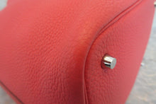 Load image into Gallery viewer, HERMES PICOTIN LOCK MM Clemence leather Bougainvillier □N Engraving Hand bag 700040216