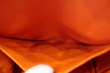Load image into Gallery viewer, HERMES LINDY 34 Clemence leather Orange poppy T Engraving Shoulder bag 700090196