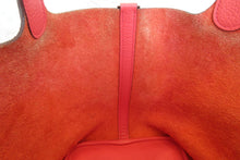 Load image into Gallery viewer, HERMES PICOTIN LOCK MM Clemence leather Bougainvillier □N Engraving Hand bag 700040216