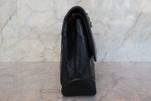 画像をギャラリービューアに読み込む, CHANEL/シャネル パリ限定マトラッセダブルフラップチェーンショルダーバッグ ラムスキン ブラック/ゴールド金具 ショルダーバッグ 700110006