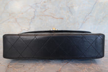 画像をギャラリービューアに読み込む, CHANEL/シャネル パリ限定マトラッセダブルフラップチェーンショルダーバッグ ラムスキン ブラック/ゴールド金具 ショルダーバッグ 700110006