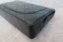 画像をギャラリービューアに読み込む, CHANEL/シャネル パリ限定マトラッセダブルフラップチェーンショルダーバッグ ラムスキン ブラック/ゴールド金具 ショルダーバッグ 700110006