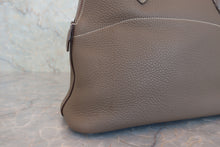 将图片加载到图库查看器,HERMES/BOLIDE 31 Clemence leather Etoupe gray □N刻印 Shoulder bag 800060155
