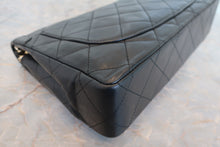 画像をギャラリービューアに読み込む, CHANEL/シャネル パリ限定マトラッセダブルフラップチェーンショルダーバッグ ラムスキン ブラック/ゴールド金具 ショルダーバッグ 700110006