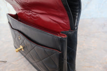 画像をギャラリービューアに読み込む, CHANEL/シャネル パリ限定マトラッセダブルフラップチェーンショルダーバッグ ラムスキン ブラック/ゴールド金具 ショルダーバッグ 700110006