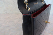 將圖片載入圖庫檢視器 CHANEL/シャネル マトラッセチェーンショルダーバッグ ラムスキン ブラック/ゴールド金具 ショルダーバッグ 800050112