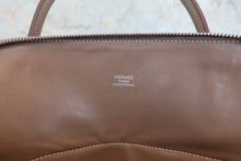 将图片加载到图库查看器,HERMES/BOLIDE 31 Clemence leather Etoupe gray □N刻印 Shoulder bag 800060155