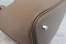 画像をギャラリービューアに読み込む, HERMES/エルメス ピコタンロックMM トリヨンクレマンス エトゥープ B刻印 ハンドバッグ 800010129