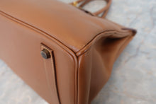 画像をギャラリービューアに読み込む, HERMES/エルメス バーキン35 クシュベル ゴールド 〇W刻印 ハンドバッグ 800070044