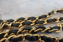Load image into Gallery viewer, CHANEL Matelasse chain shoulder bag Lambskin Black/Gold hadware Shoulder bag 700120093